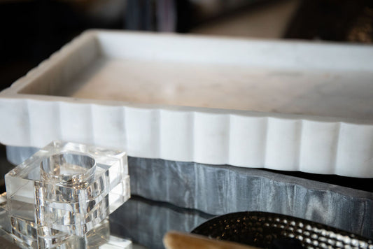 Charola Marmol Ondas