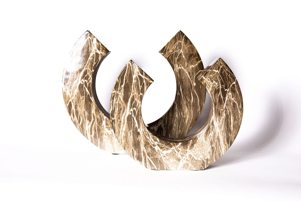 Escultura Luna Marmoleada