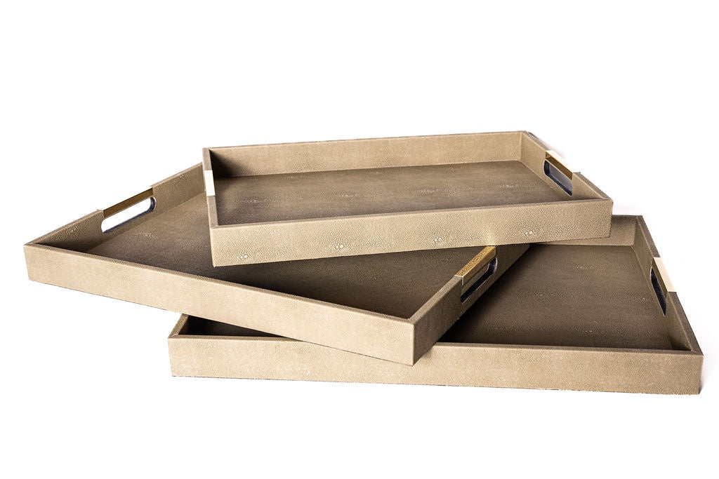 Charola Beige Matte