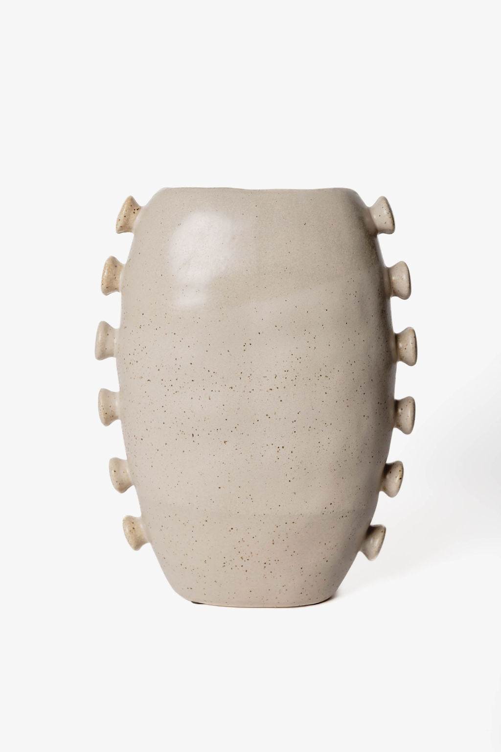 Jarron Crema Laterales