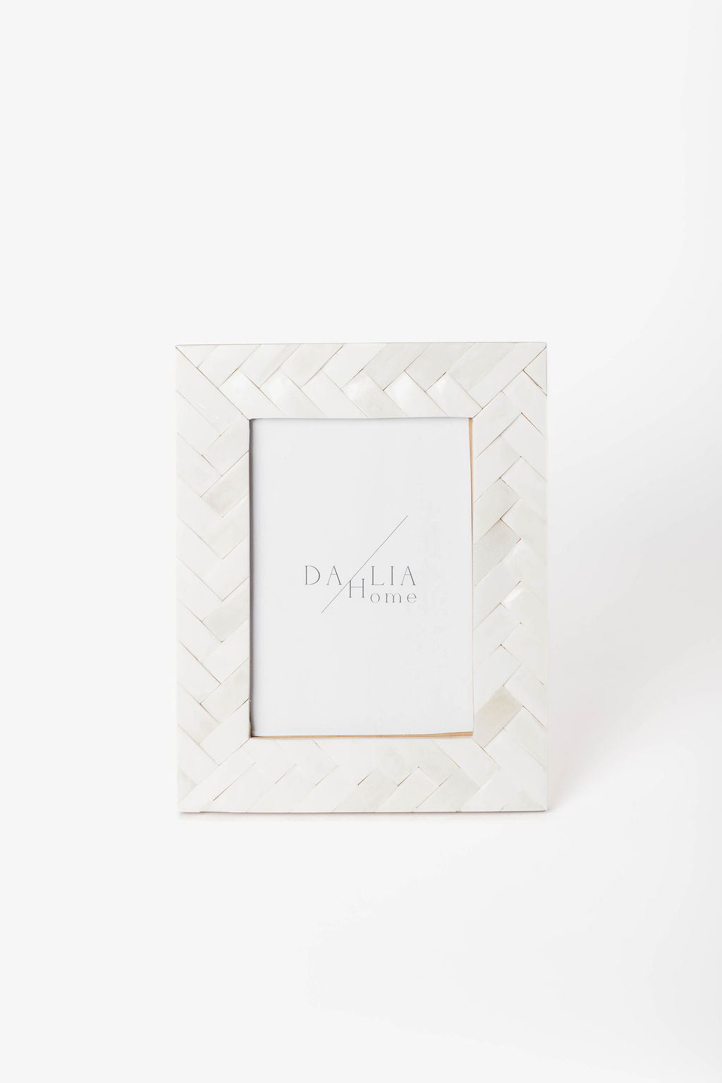 Portaretrato Trenza Hueso