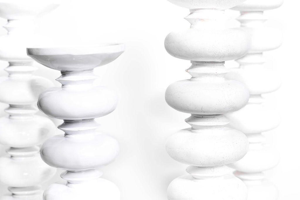 Candelabro Blanco Matte