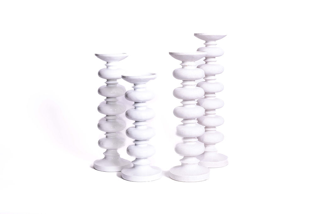 Candelabro Blanco Matte