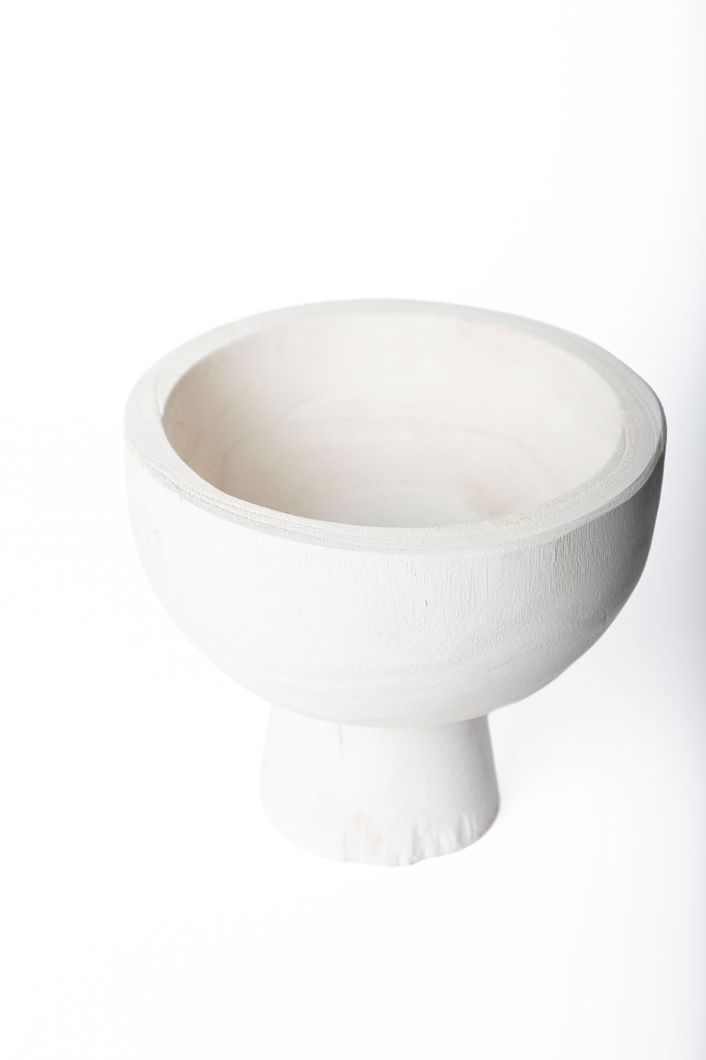 Bowl Madera Chico en Pedestal