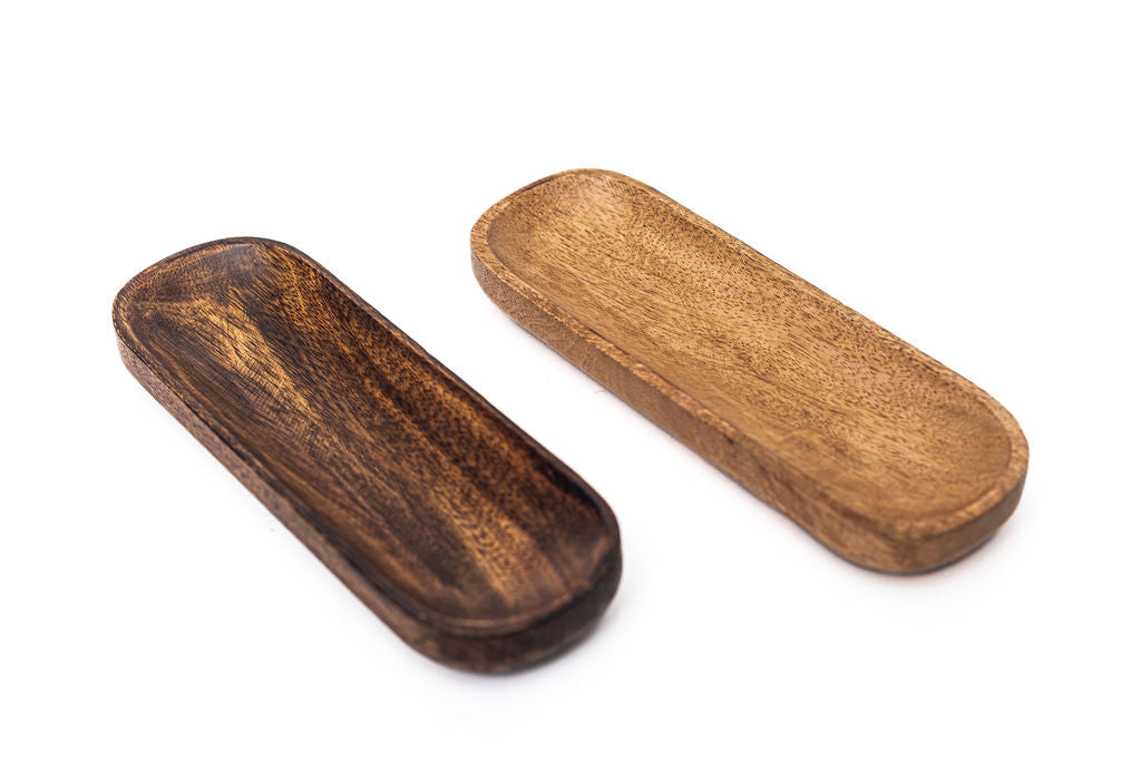 Plato Ovalado Madera