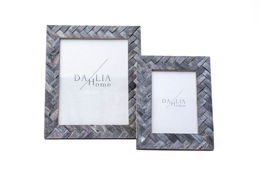 Portaretrato Trenza Hueso