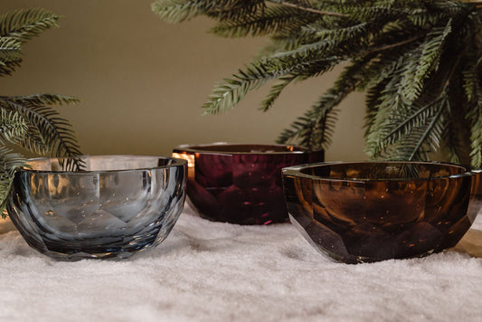 Bowl Cristal Facetado