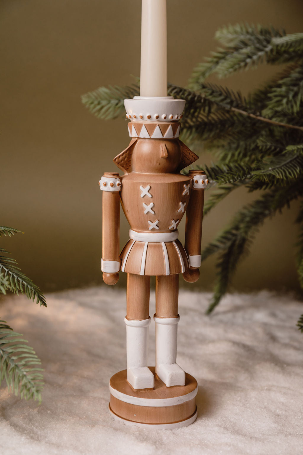 Cascanueces Portavela Madera