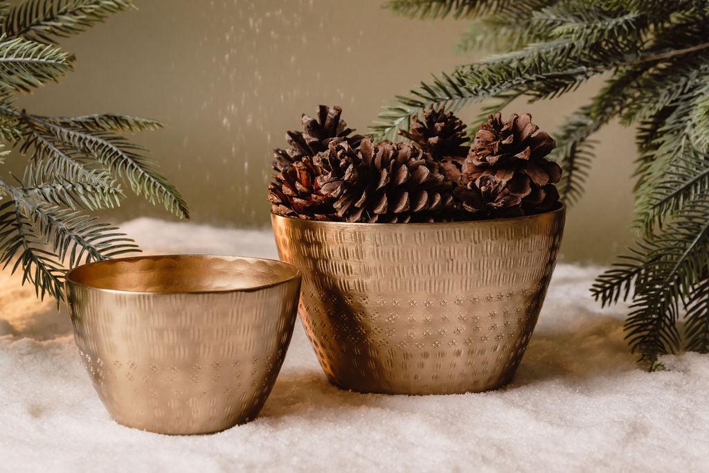 Bowl Dorado Martillado