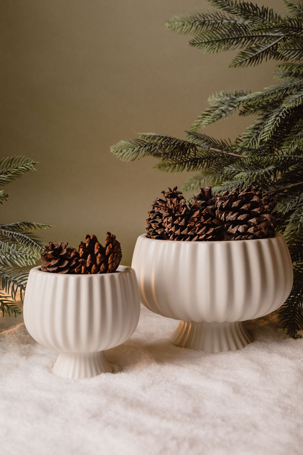 Bowl Copa Beige Lineas