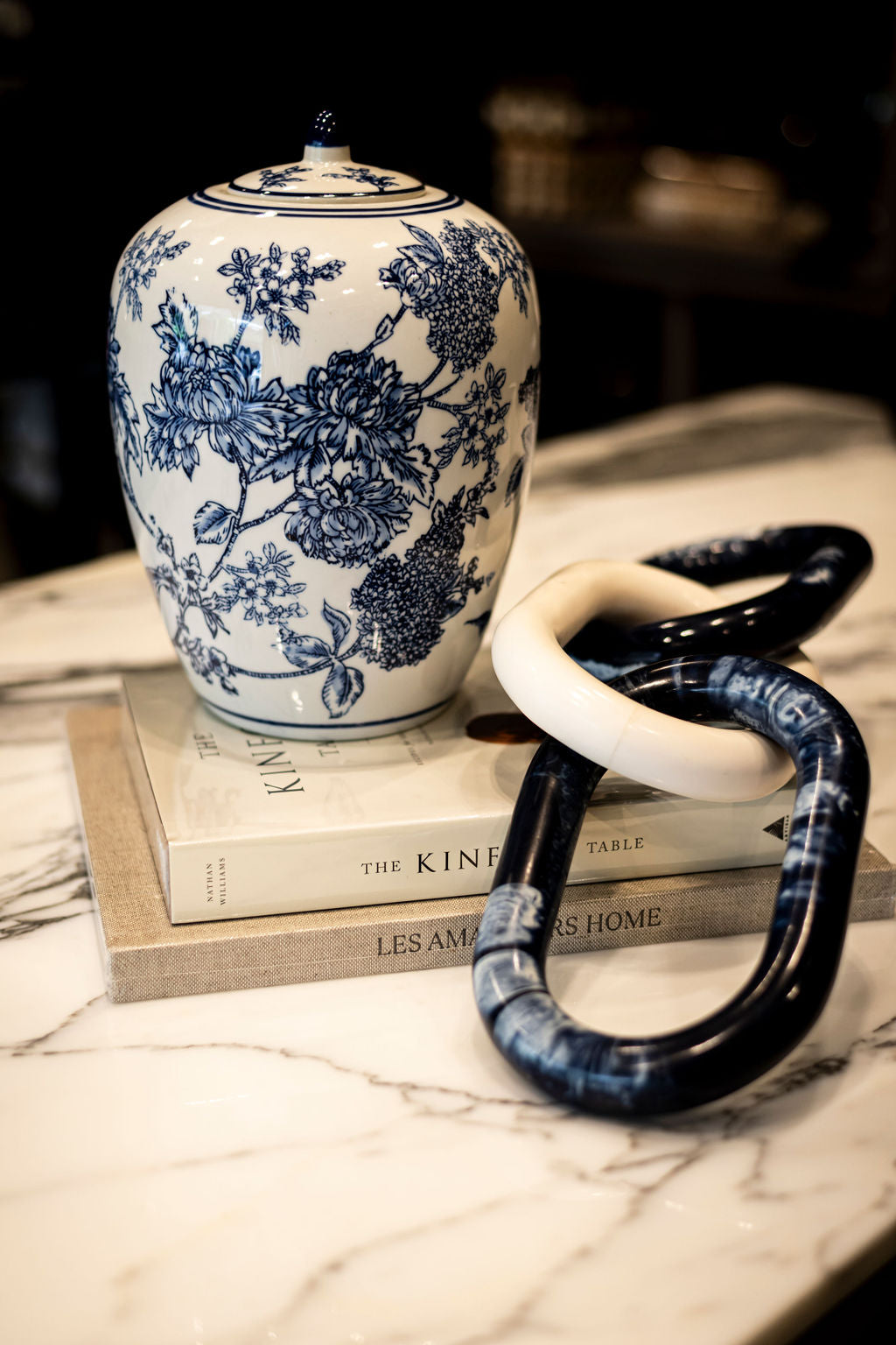 Cadena Azul y Blanco