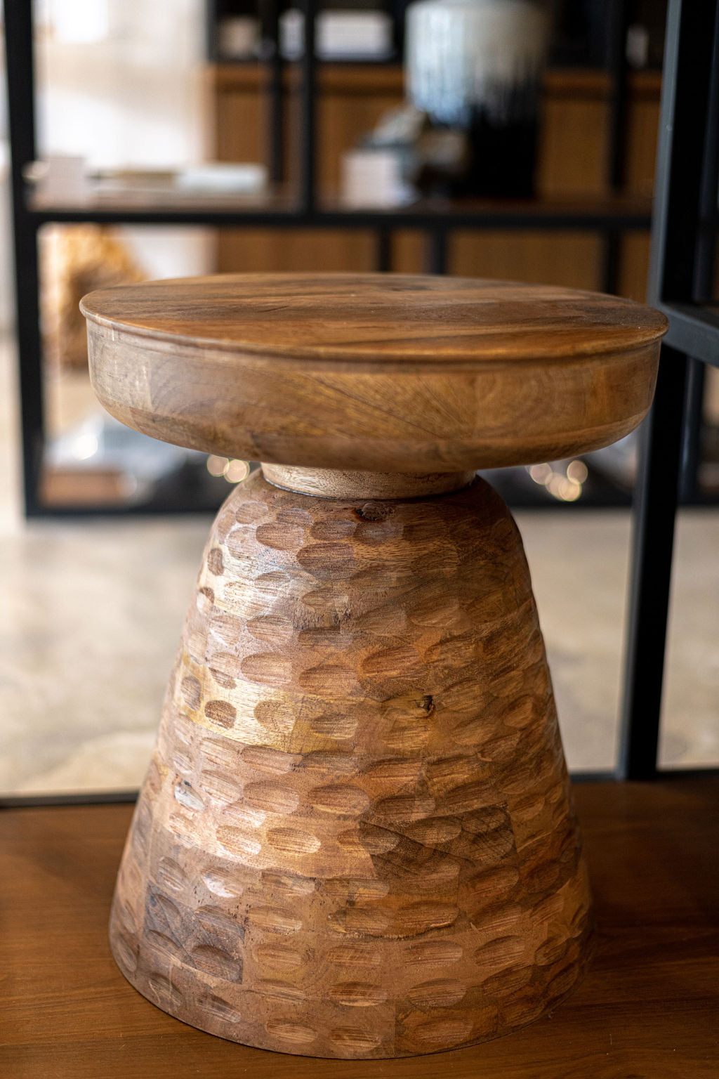 Mesa Madera Martillada