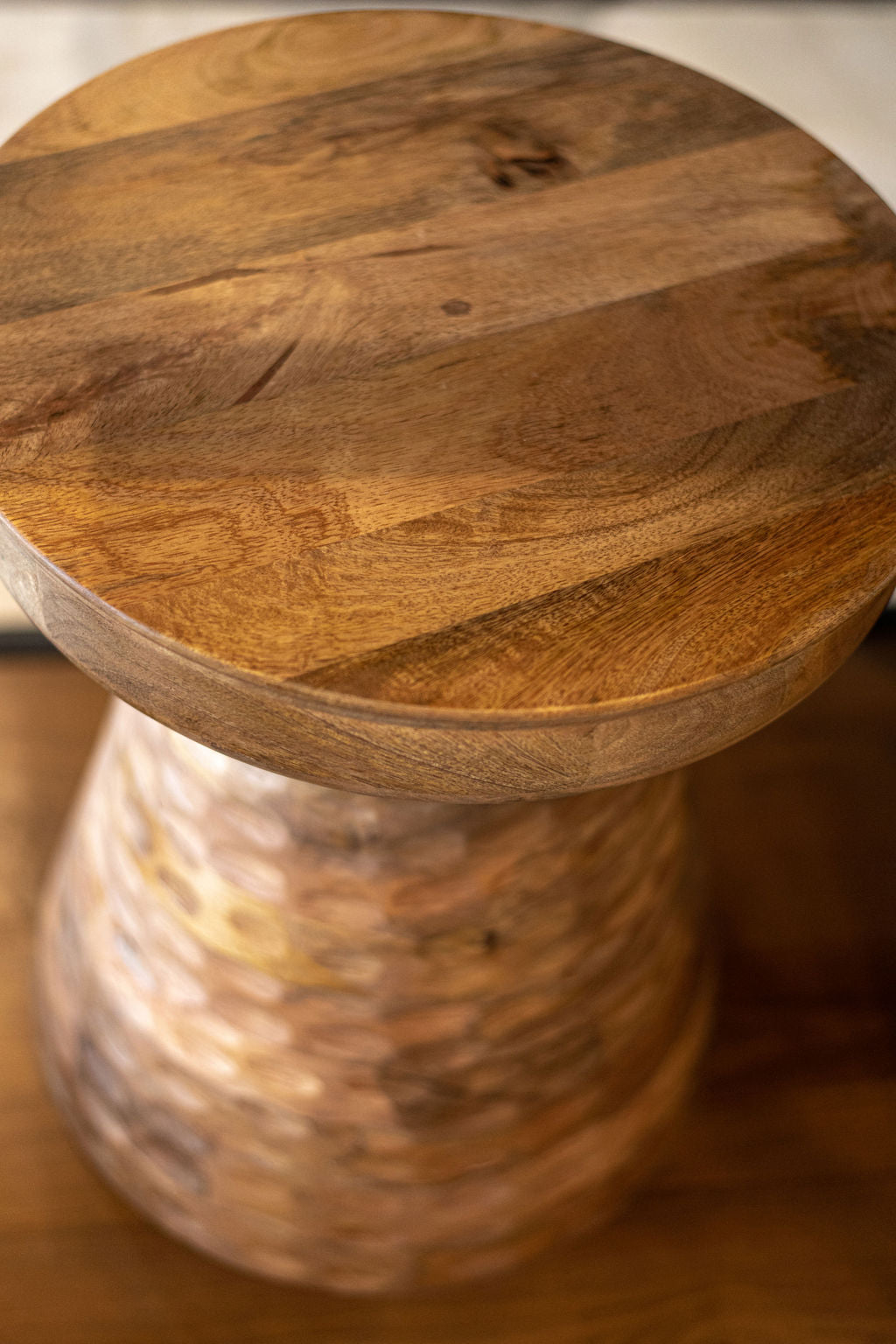 Mesa Madera Martillada