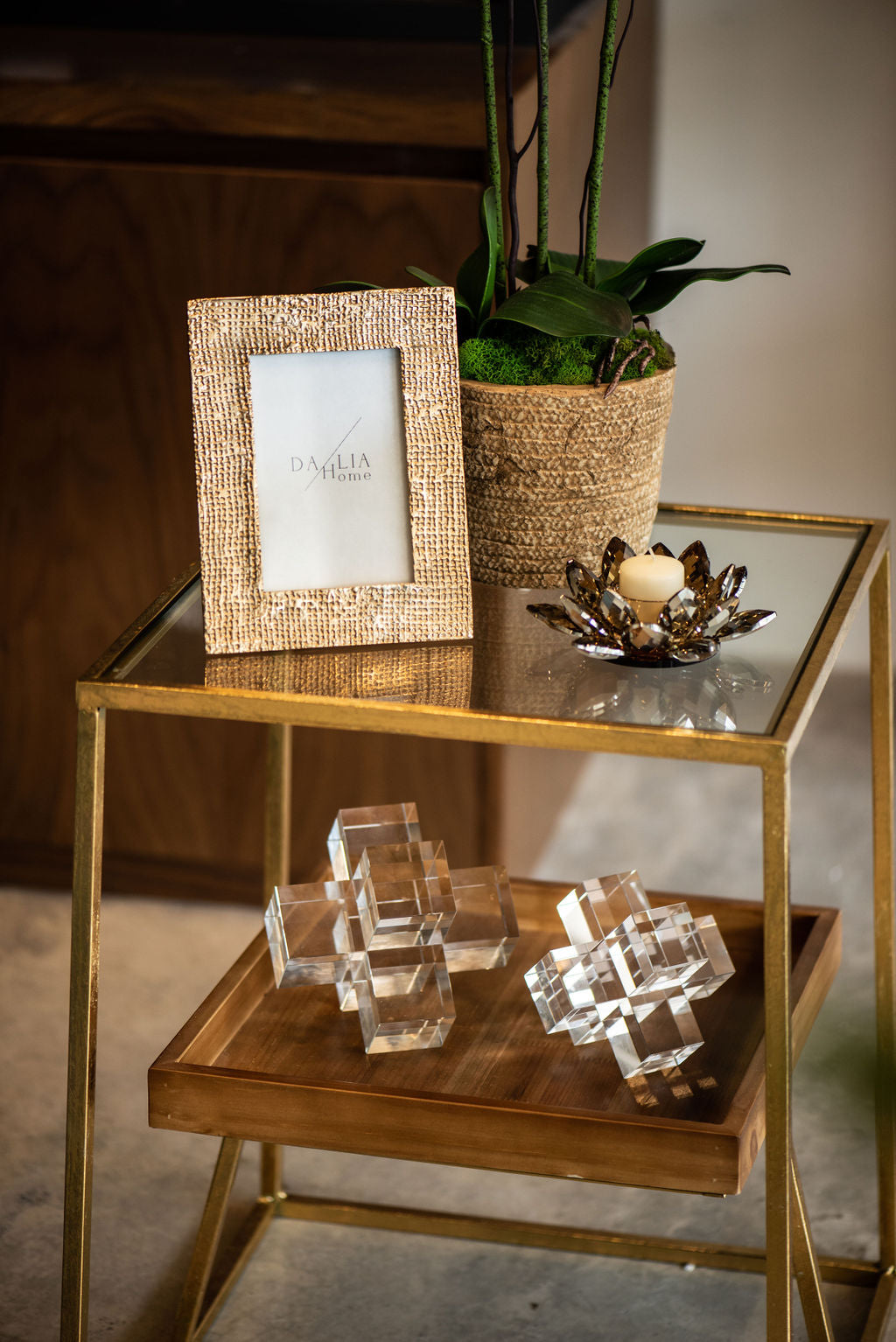 Mesa Madera y Vidrio