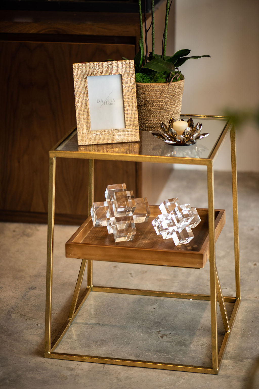 Mesa Madera y Vidrio