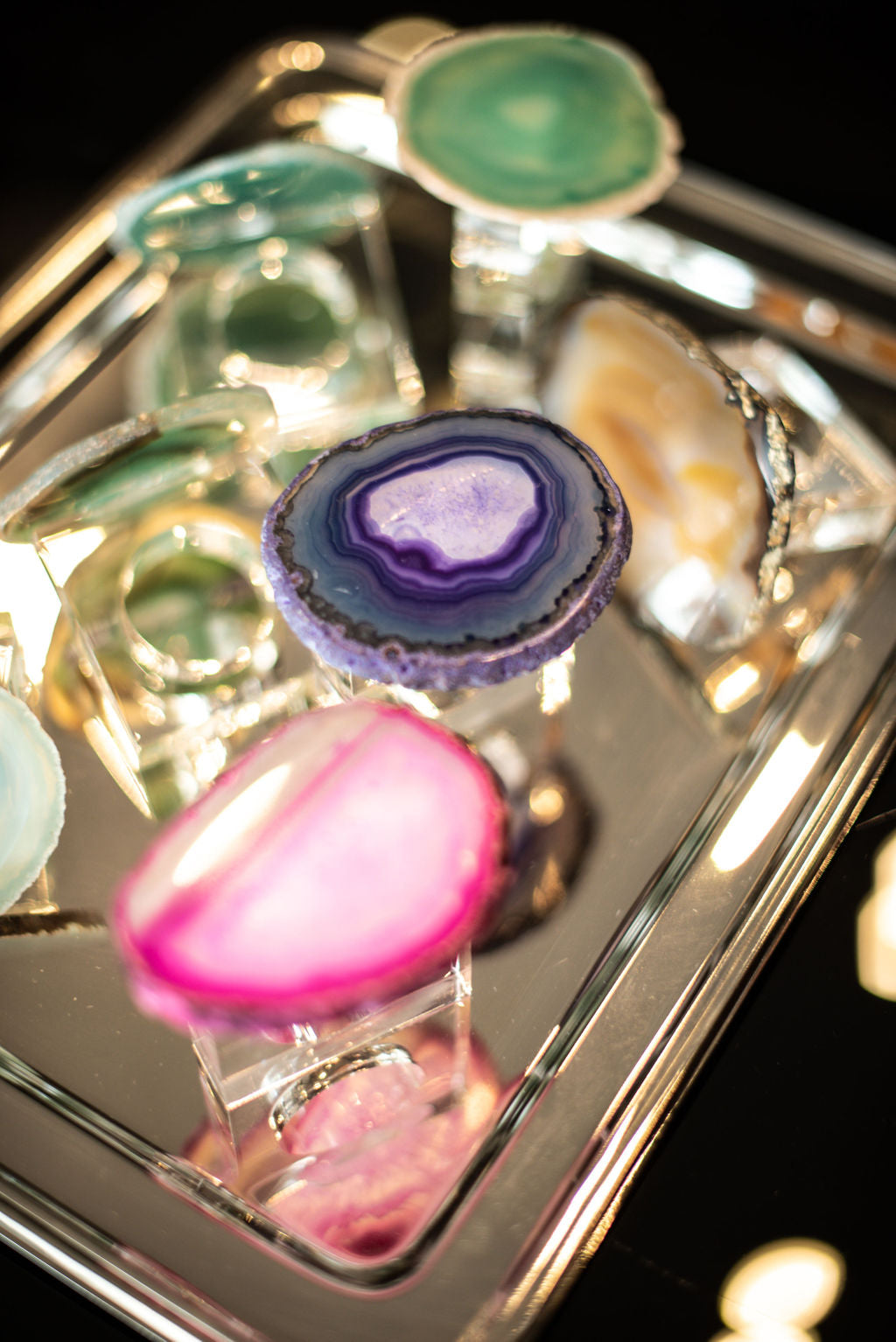 Servilletero Anillo Agata