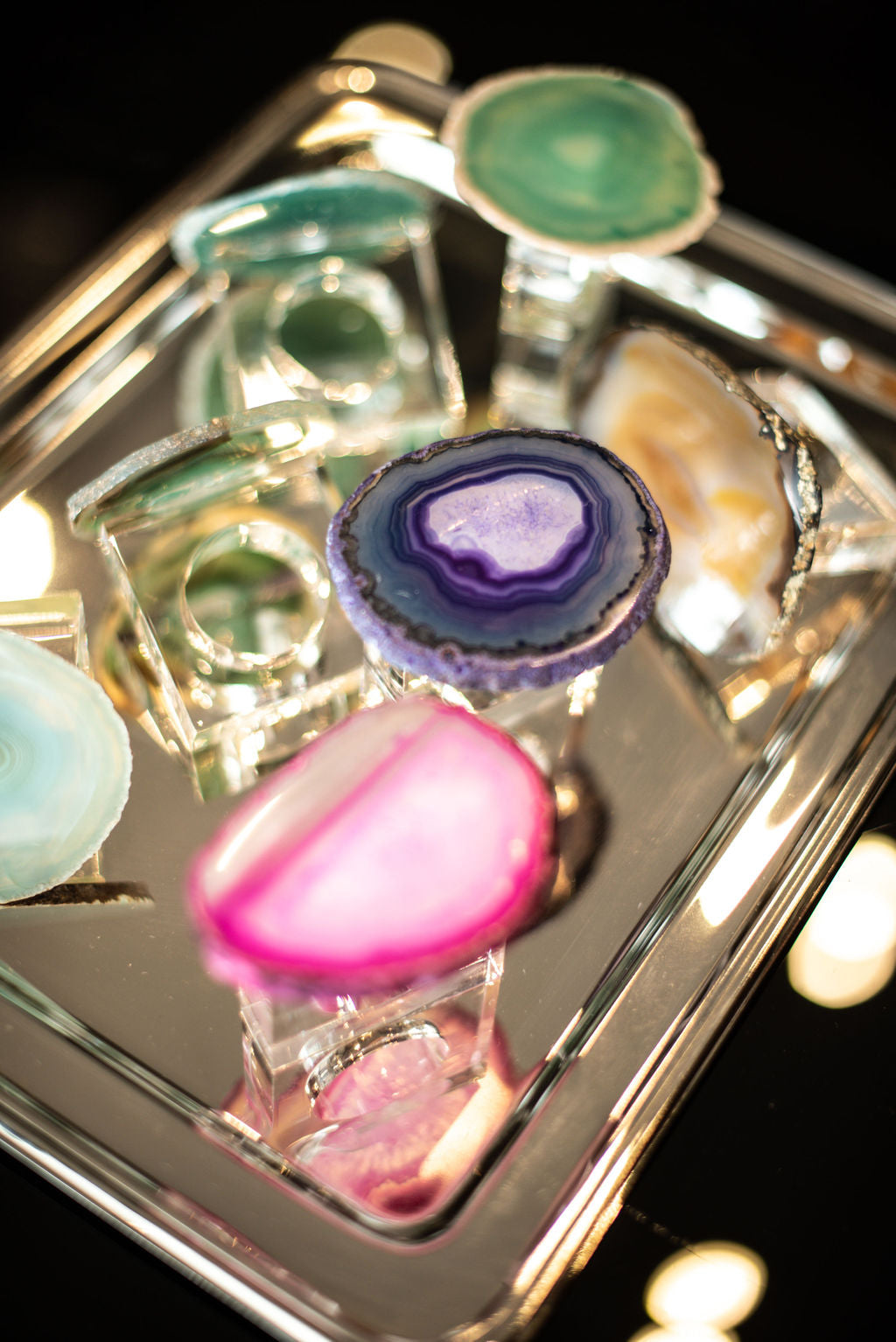 Servilletero Anillo Agata