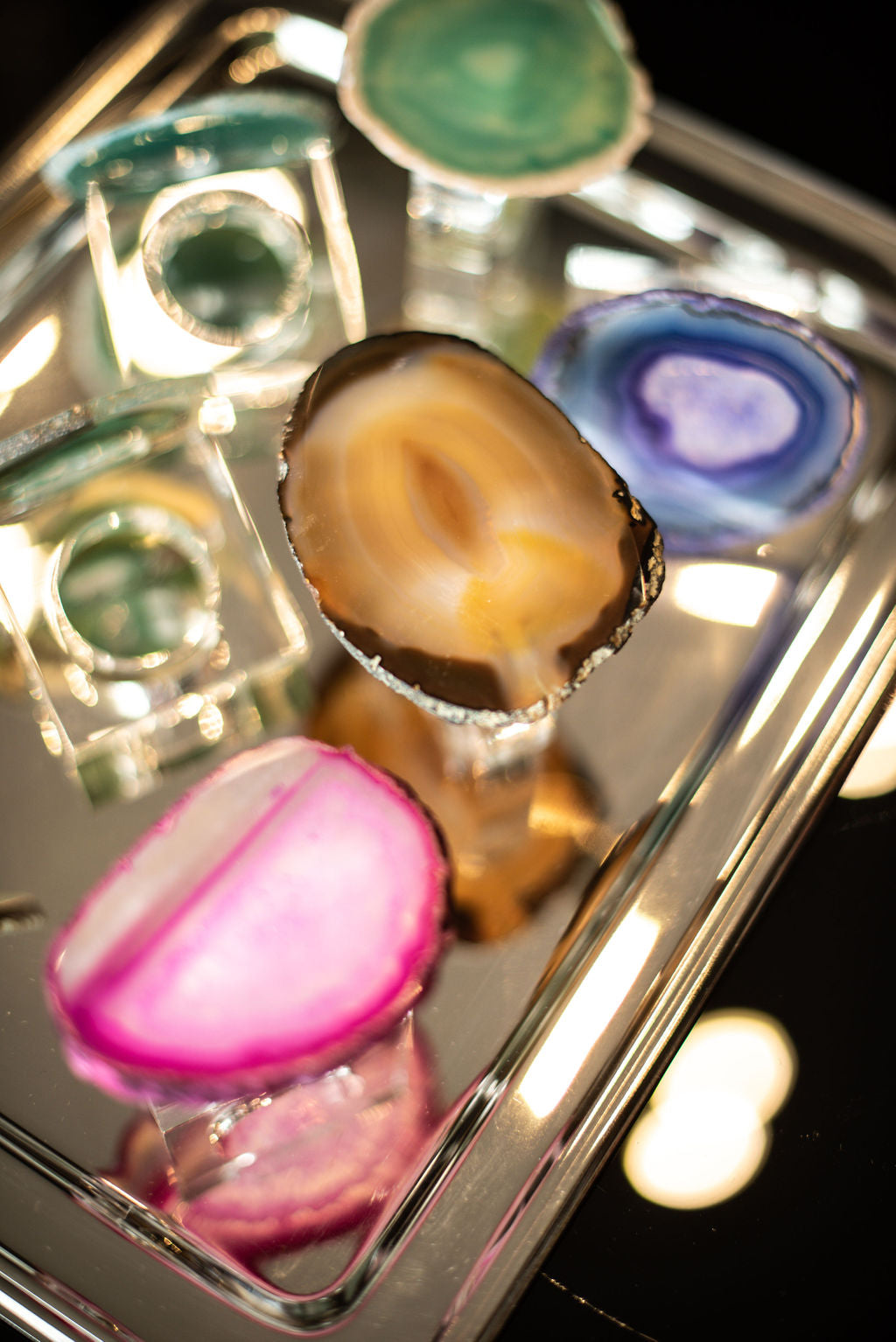 Servilletero Anillo Agata