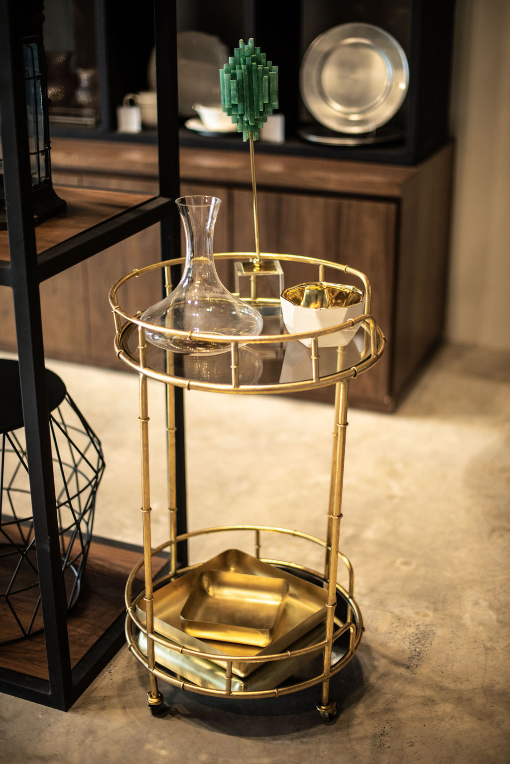 Decantador Fondo Dorado