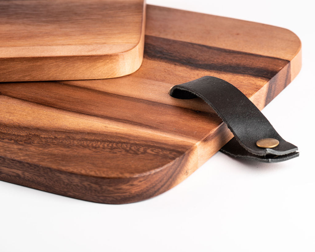 Quesera Madera y Piel