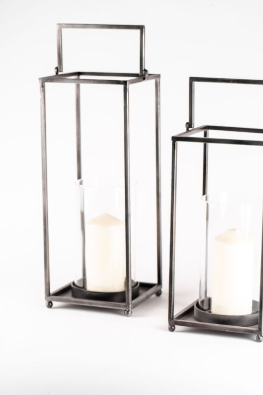 Veladora Cuadrada Negra