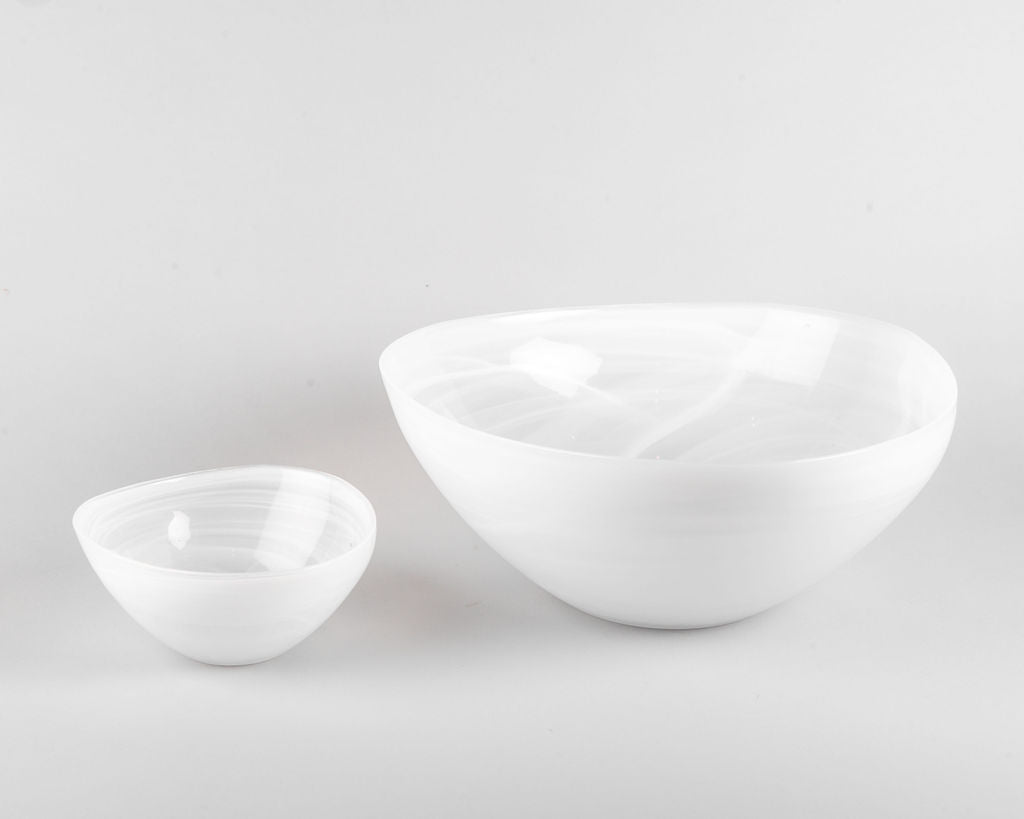 Bowl Vidrio Blanco