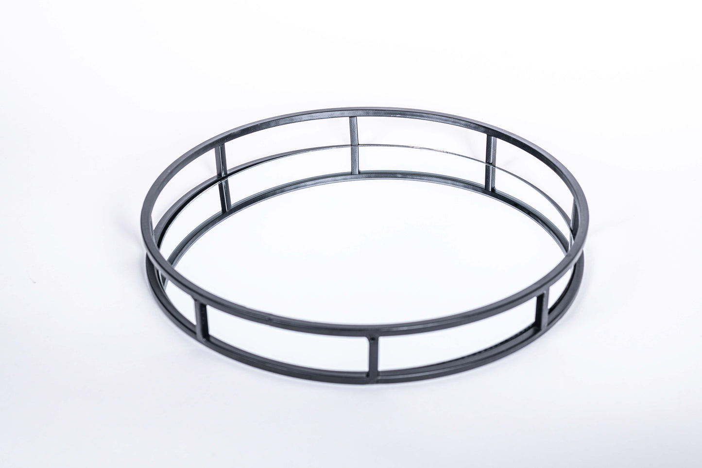 Charola Metal con Espejo