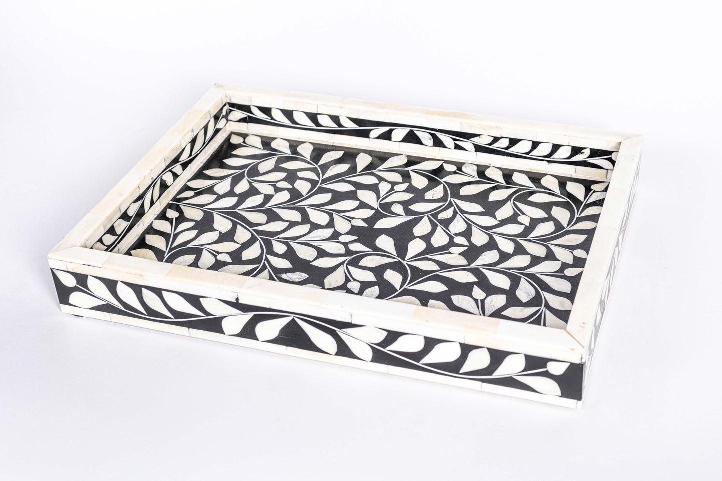 Charola Hueso Rectangular