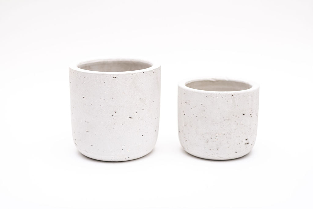 Maceta Ceramica Blanca