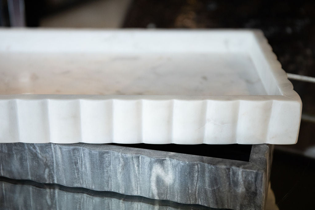 Charola Marmol Ondas