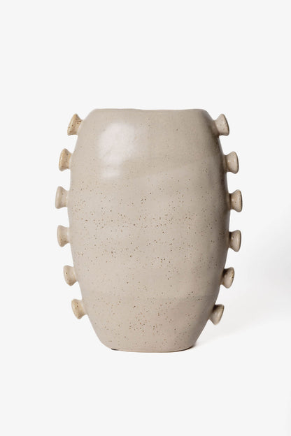 Jarron Crema Laterales