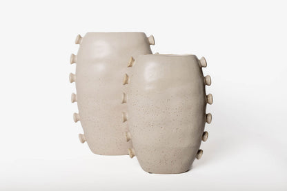 Jarron Crema Laterales