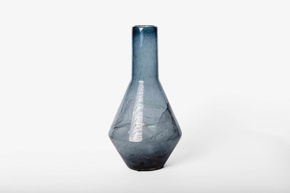 Florero Hexagono Azul