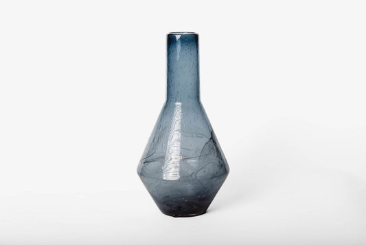 Florero Hexagono Azul