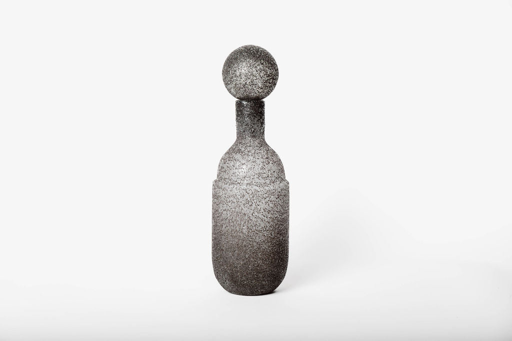 Botella Gris Salpicada Esfera