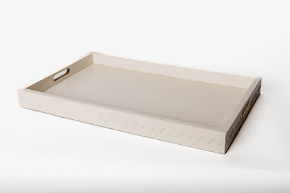 Charola Tejida Marfil