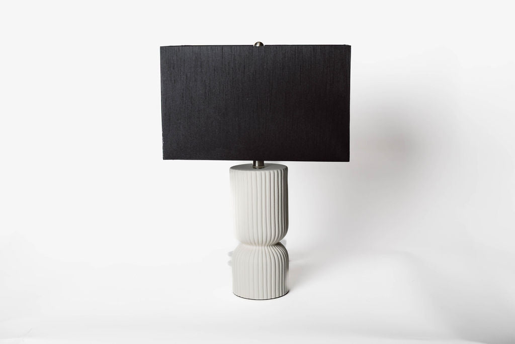 Lampara Marfil y Negro