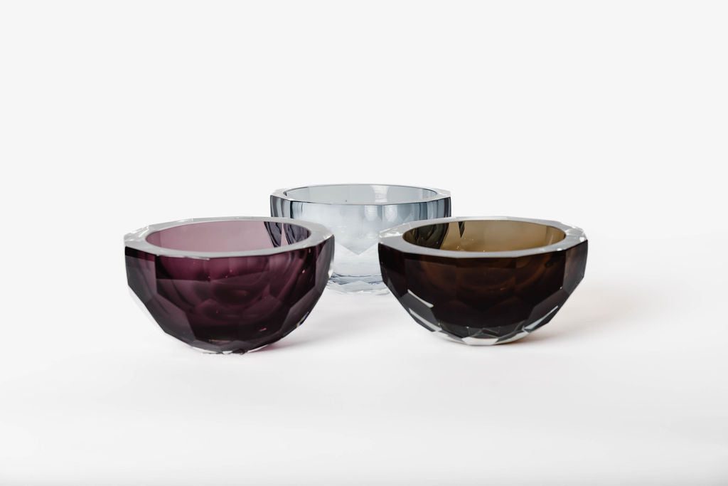 Bowl Cristal Facetado