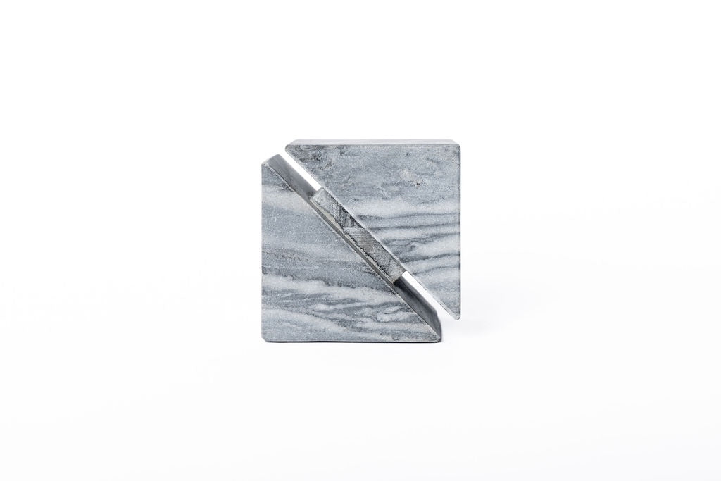 Cubo Marmol Gris