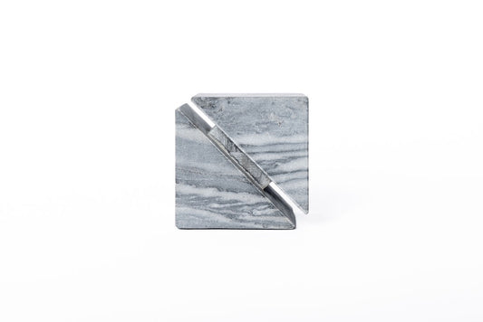 Cubo Marmol Gris