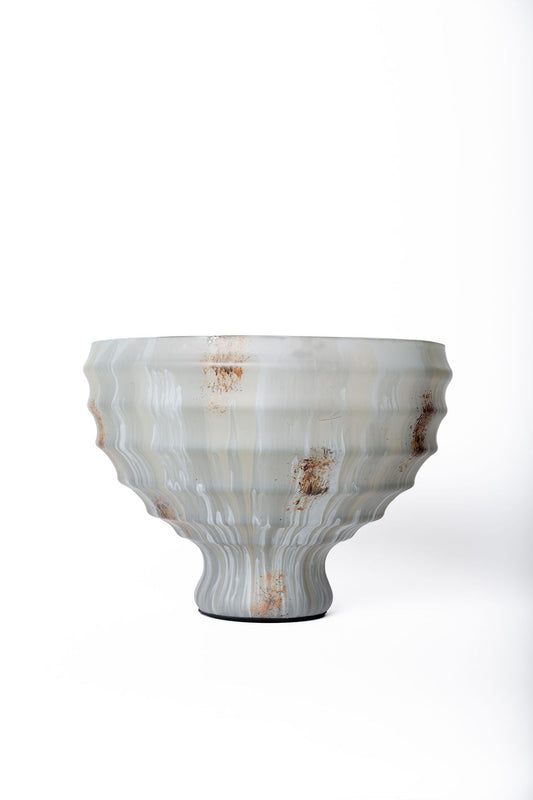 Bowl Pedestal Vidrio Opal