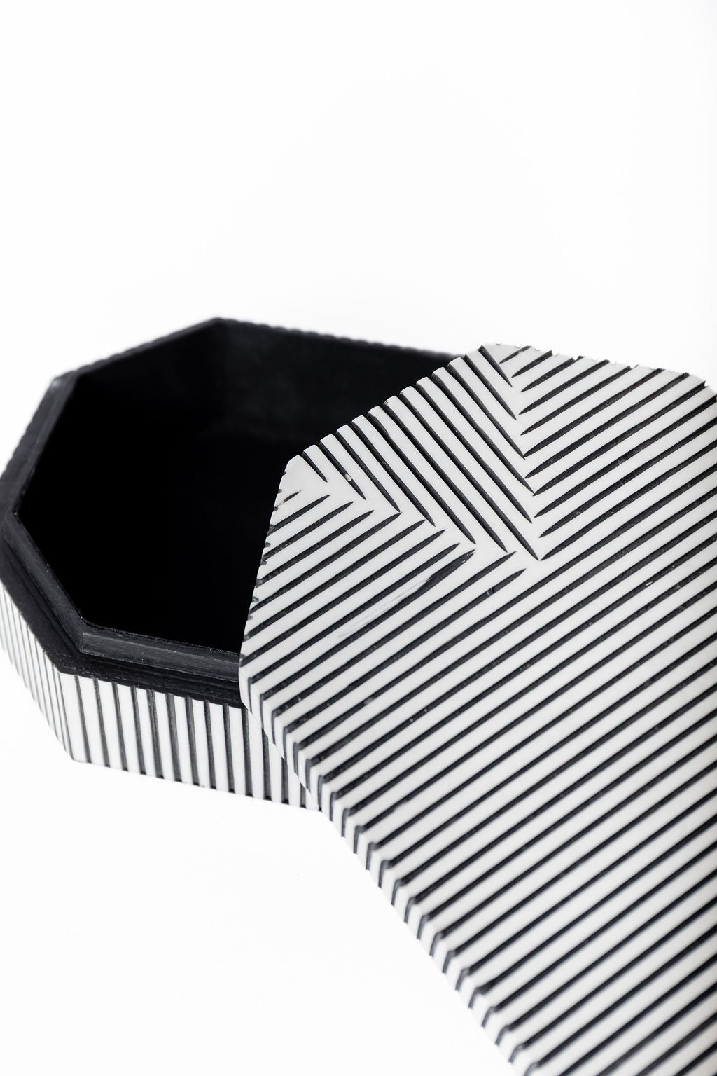 Cajas Octagono Gris