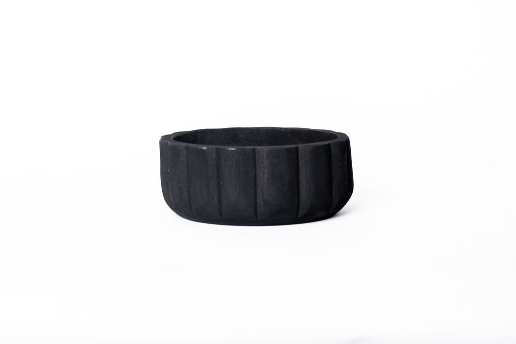 Bowl Madera Negra Gajos