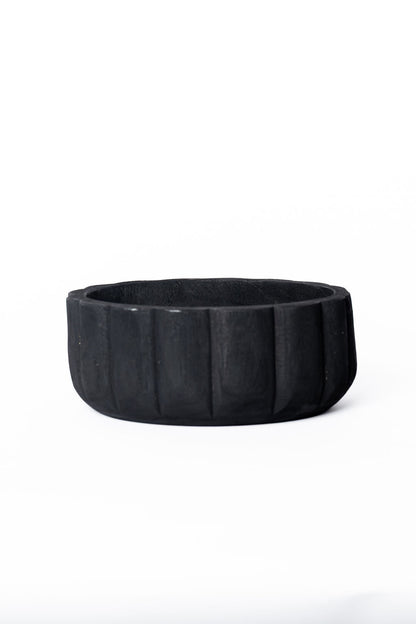 Bowl Madera Negra Gajos