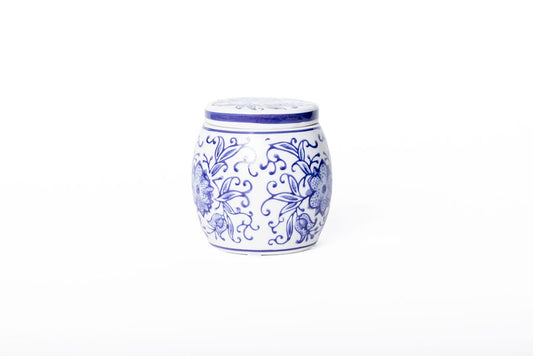 Vela Porcelana Azul y Blanco