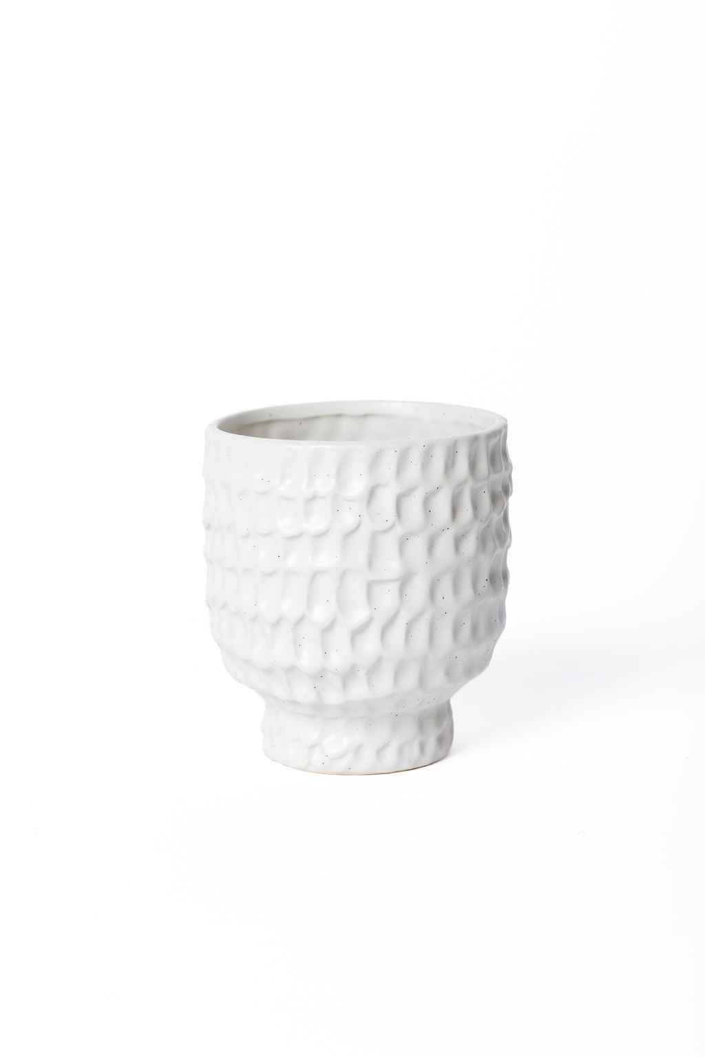 Maceta Coral Blanca