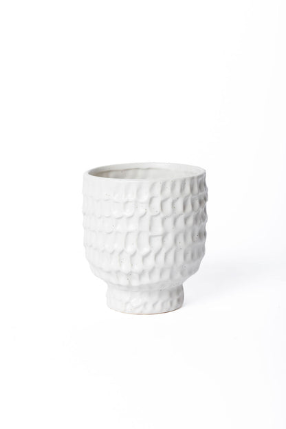 Maceta Coral Blanca