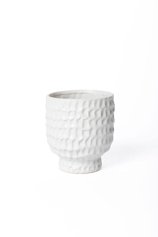 Maceta Coral Blanca