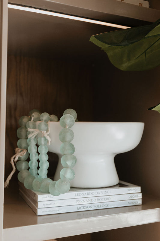 Bowl Pedestal Liso / Blanco