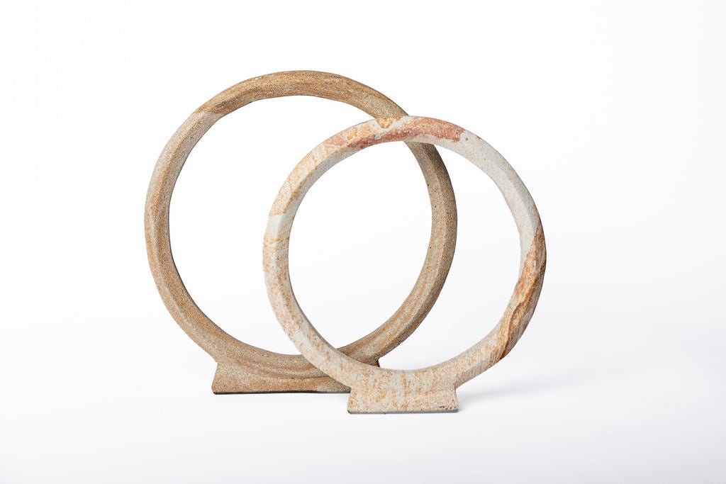 Circulos Piedra Beige (SET 2)